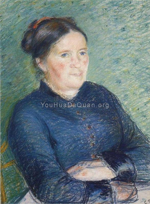 Portrait of Madame Pissarro - 卡米耶·毕沙罗